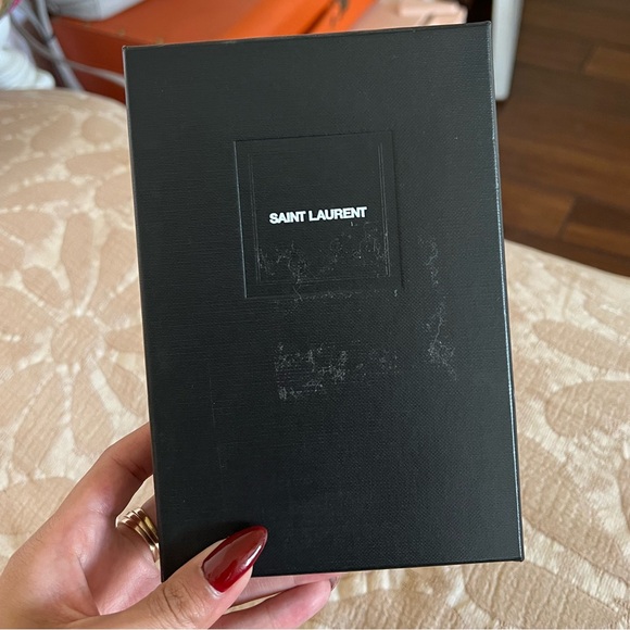 YSL small cream wallet - Picture 2 of 13